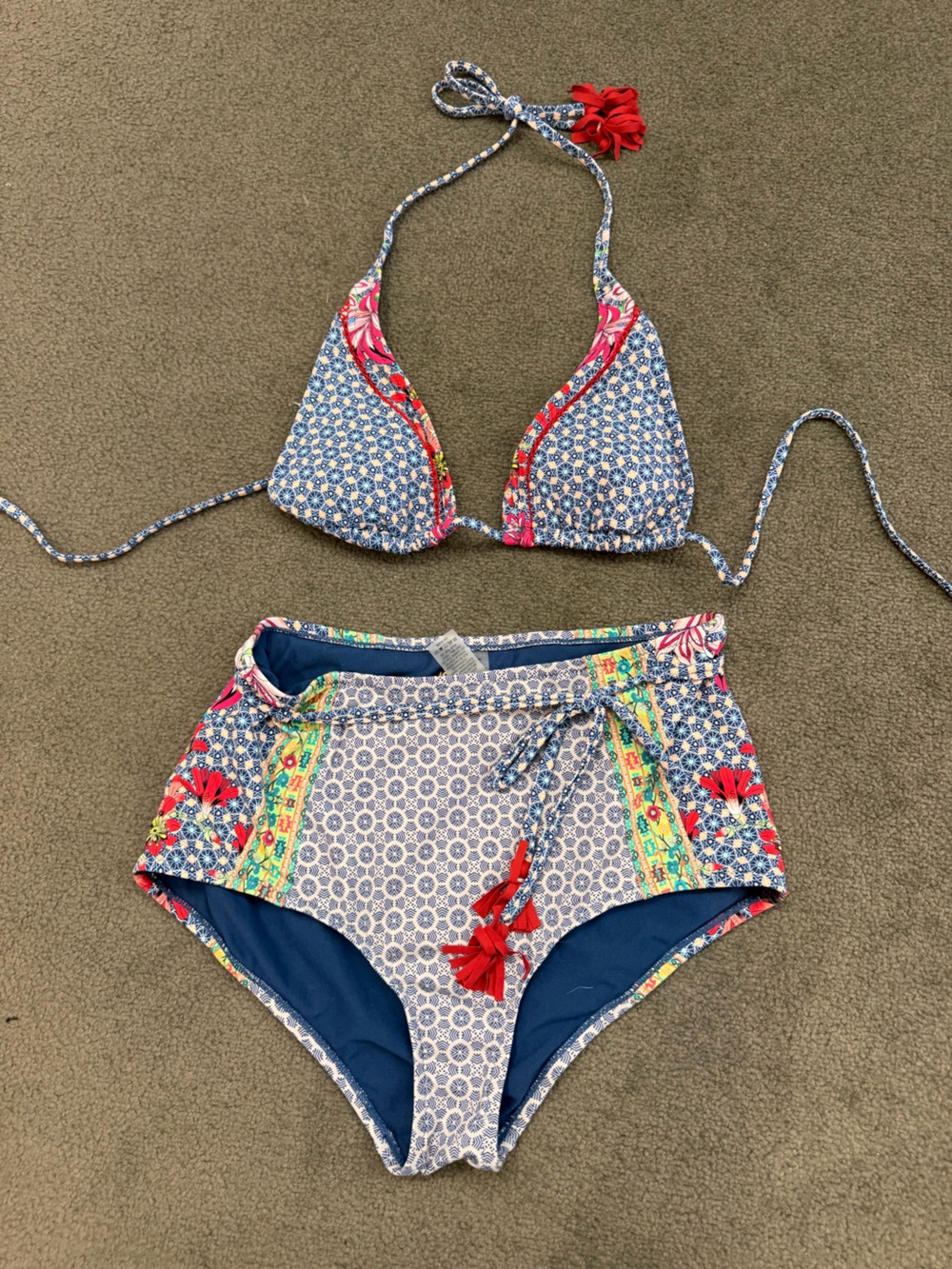 Johnny Was Women’s Bikini NWOT XS Top, S Bottom